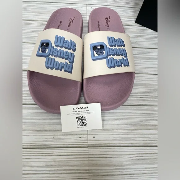 Coach Walt Disney World‎ 50th Anniversary Sandals Women Size 7